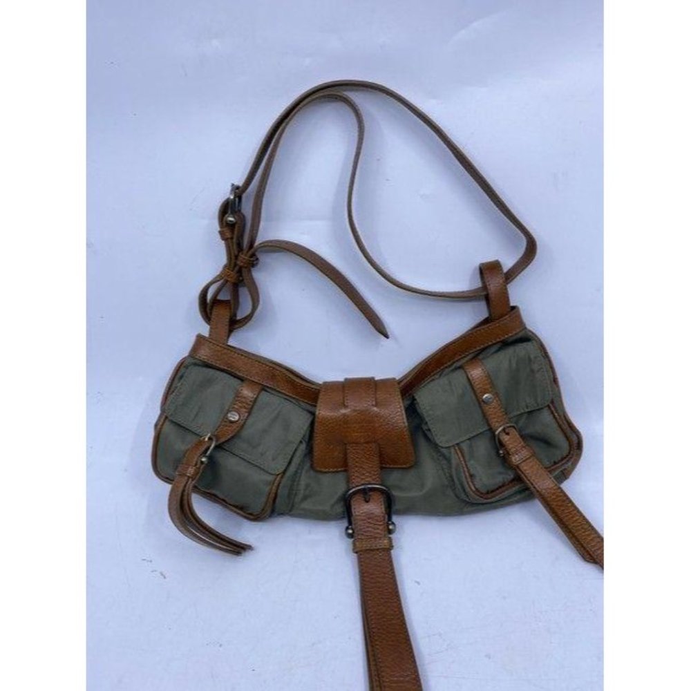 burberry gray brown shoulder bag - Picture 4 of 12